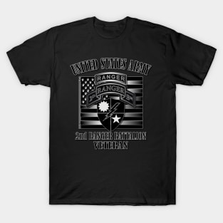 2nd Ranger Battalion- Veteran T-Shirt